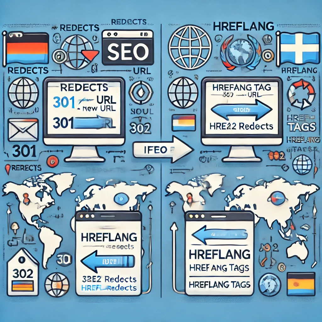 Strategic Use of Redirects and hreflang Tags