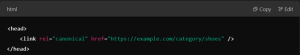 Correct Implementation (Single Preferred URL)