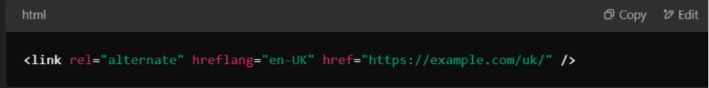 Example of an Incorrect Hreflang Tag