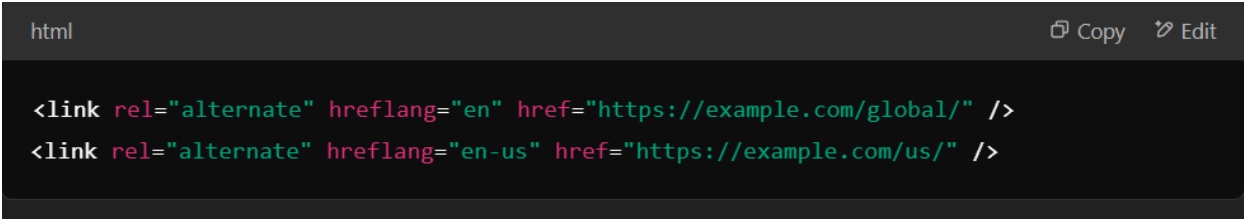 Fix: Ensure each hreflang tag corresponds to a unique URL