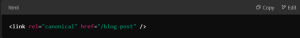 Incorrect Example (Relative URL)