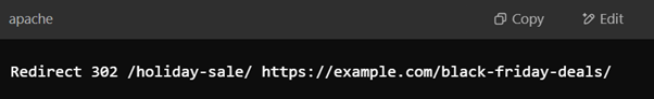 302 Redirect (Temporary)