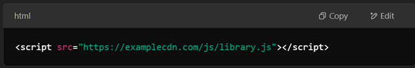 Use Absolute URLs for External Resources 