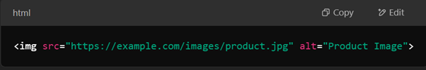 Use the Correct HTML Markup for Embedding
