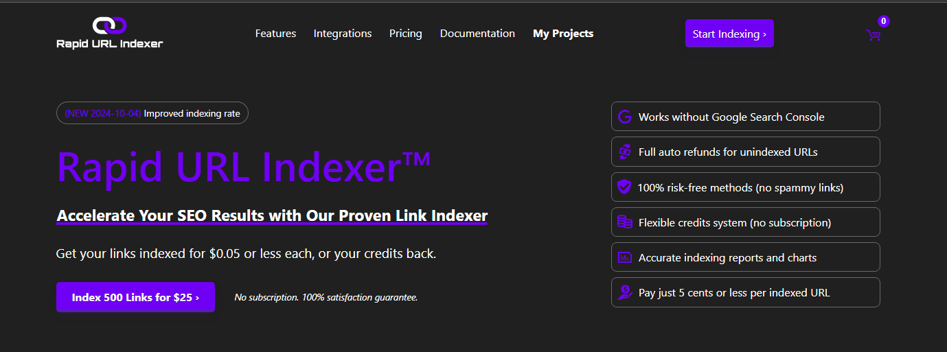Rapid URL Indexer