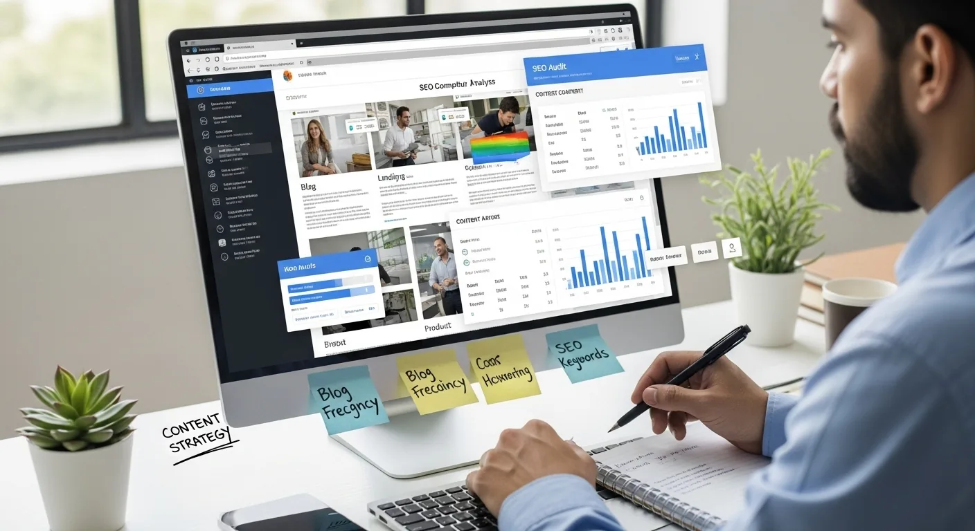 Analyze Their Website and Content