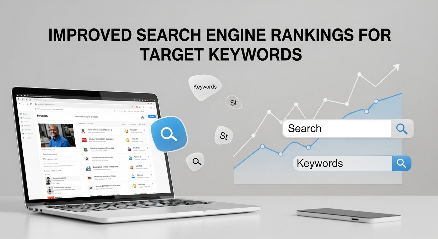 Improved Search Engine Rankings for Target Keywords