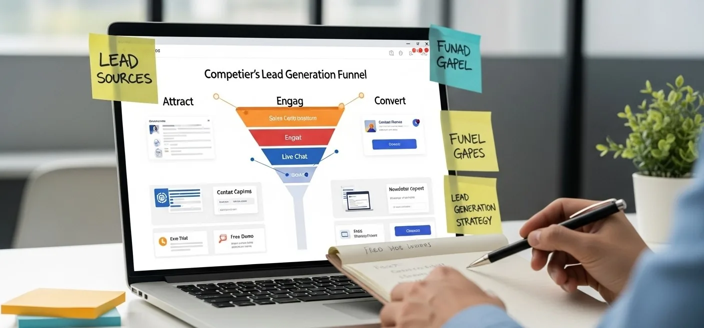 Map Their Funnel & Lead Generation Strategy