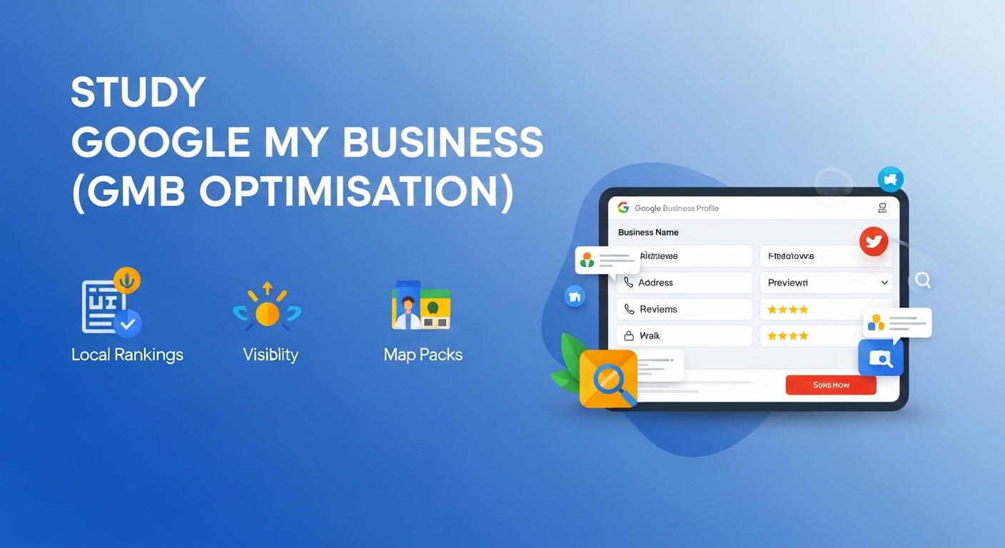 Study Google My Business (GMB) Optimisation