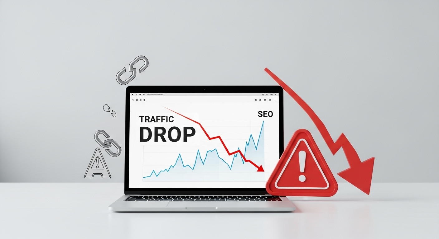Significant Drops in Traffic or Rankings