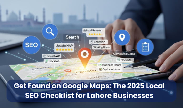 Get Found on Google Maps The 2025 Local SEO Checklist for Lahore Businesses