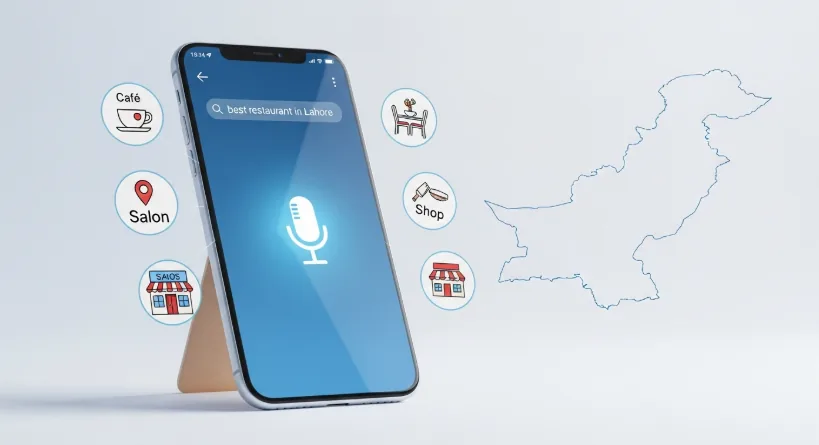 optimizing of voice search in pakistan
