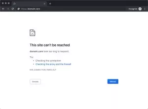 We Couldn't Open the Page’s URL