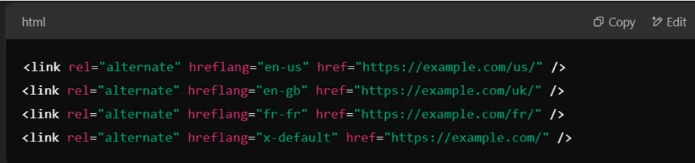 Correct Implementation with x-default