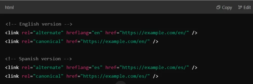 Correct Implementation:
