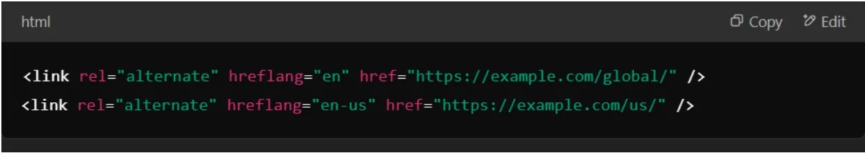 Fix: Ensure each hreflang tag corresponds to a unique URL