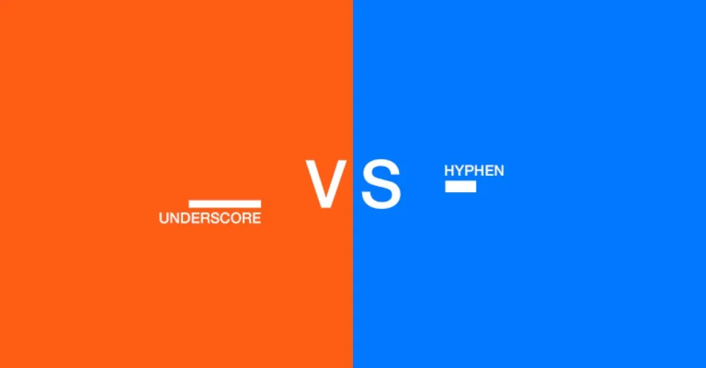 Hyphens vs. Underscores in URLs