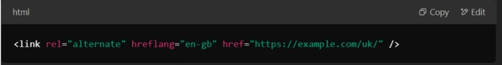 Fix: Use the correct two-letter language and country codes as per ISO standards.