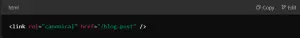 Incorrect Example (Relative URL)