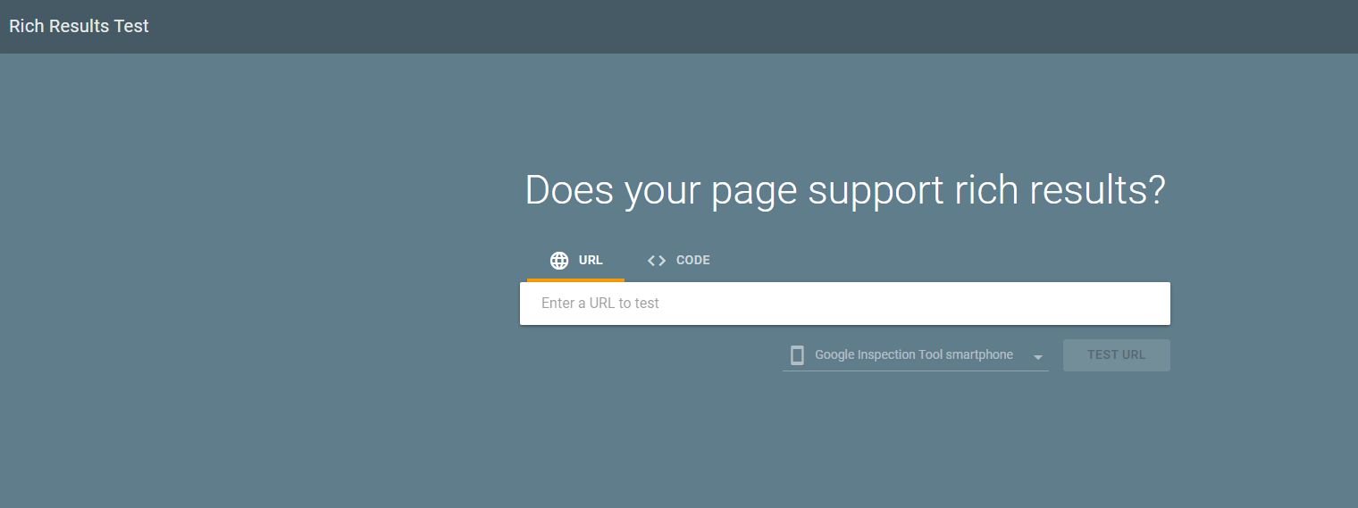 Google Rich Results Test