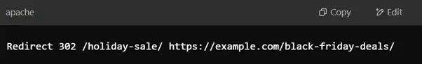 302 Redirect (Temporary)