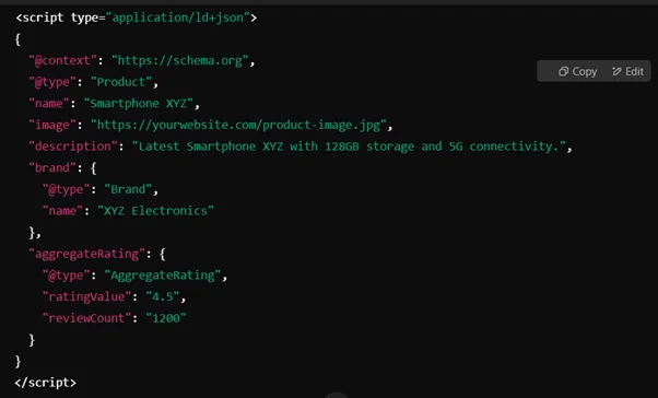 Example of Correct Nested Schema