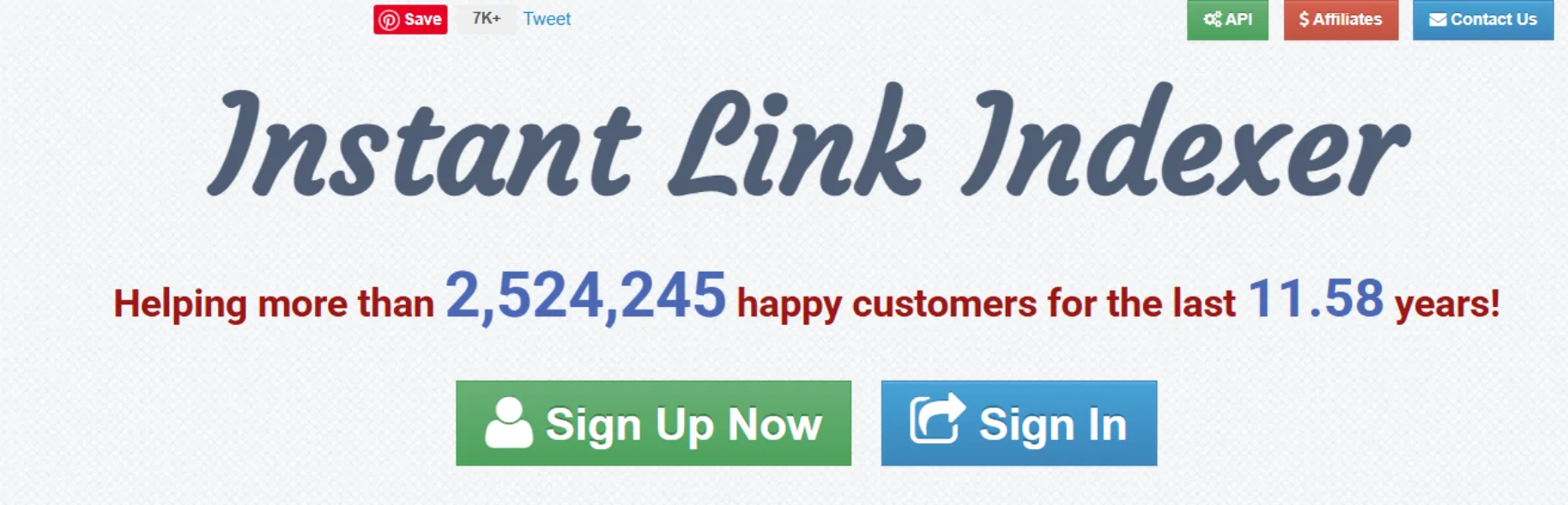 Instant Link Indexer