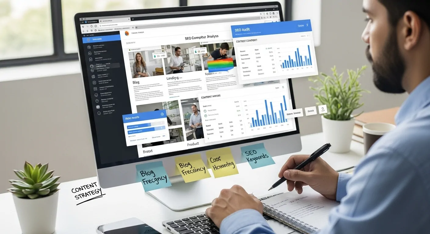 Analyze Their Website and Content