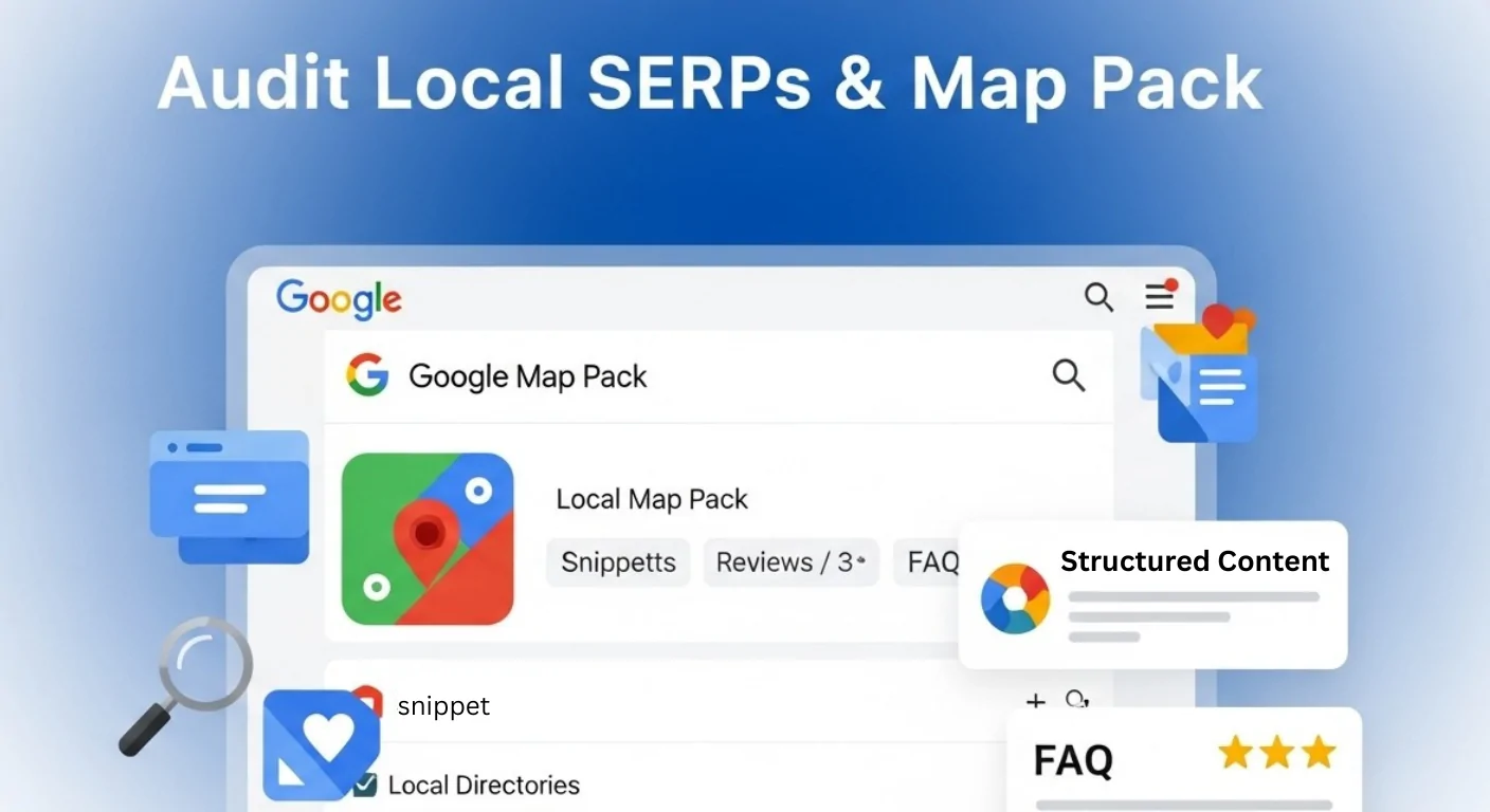 Audit Local SERPs & Map Pack