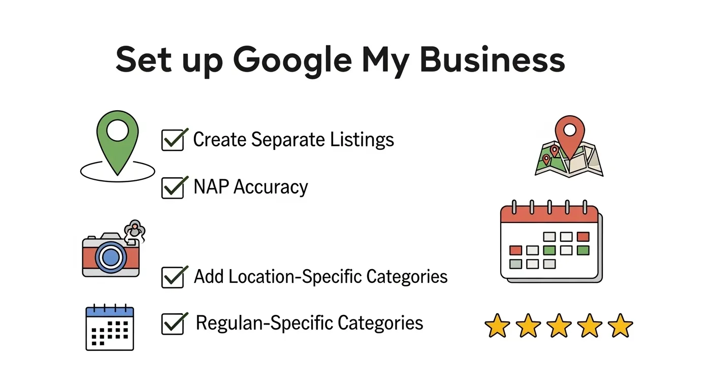 Steps to Set Up GMB for Each Location