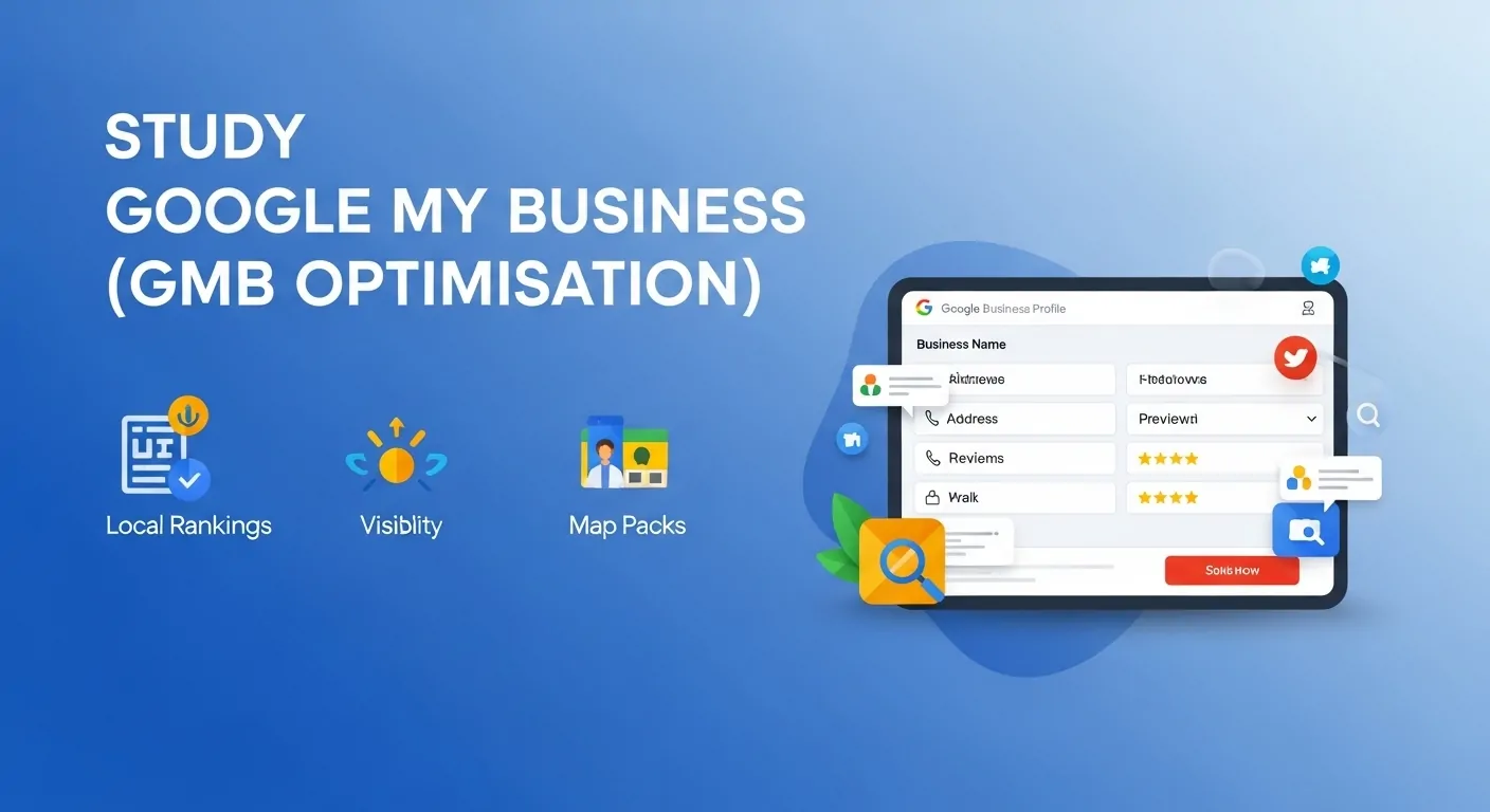 Study Google My Business (GMB) Optimisation