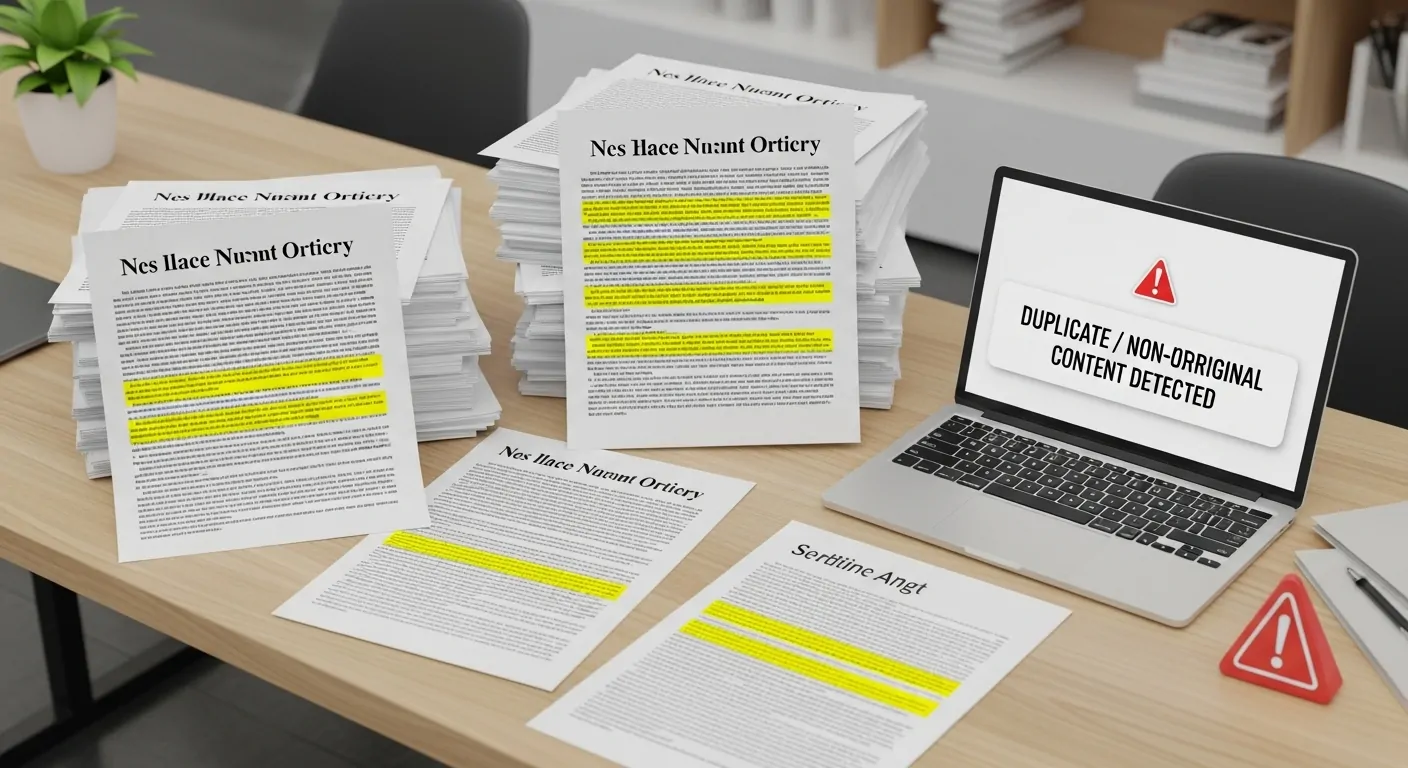 Lack of Originality in AI Content