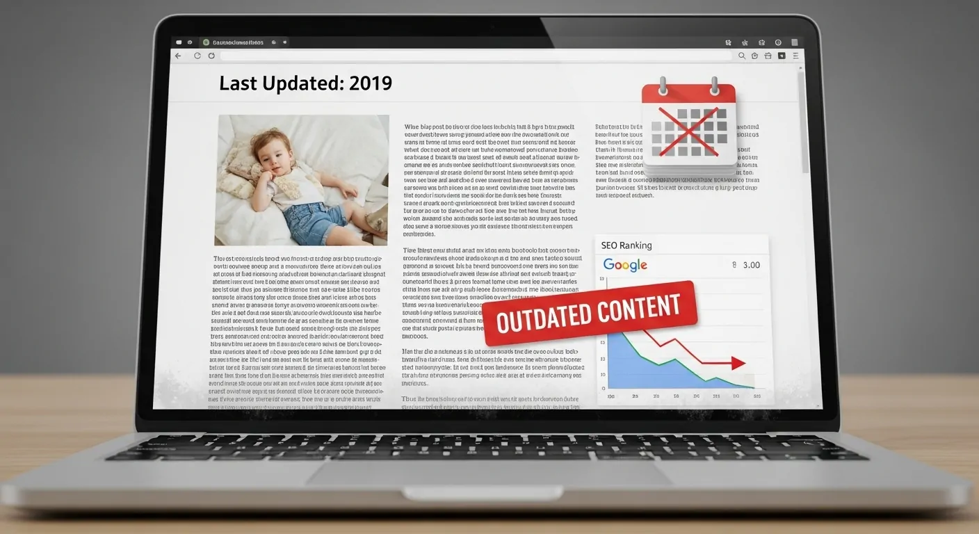 Not Updating Content Regularly