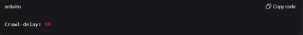 Setting Crawl Rate and Crawl Delay