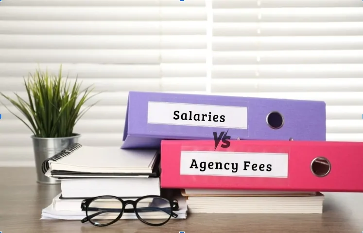 Costs_ Salaries vs. Agency Fees