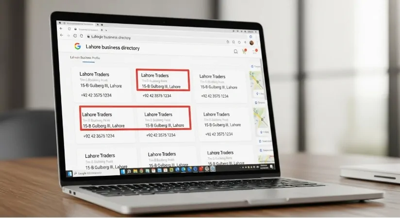Keep NAP Consistent Across Lahore Business Directories